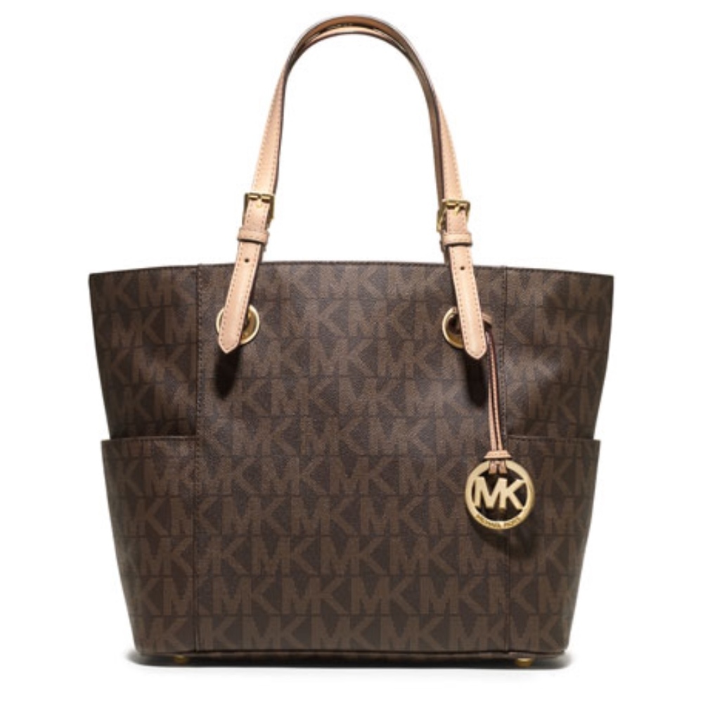 Brown Michael Kors Printed Purse